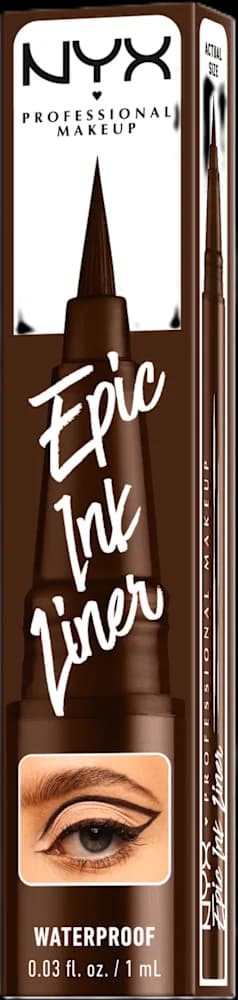 NYX tek. tuš/oči Epic Ink Liner smeđi 04