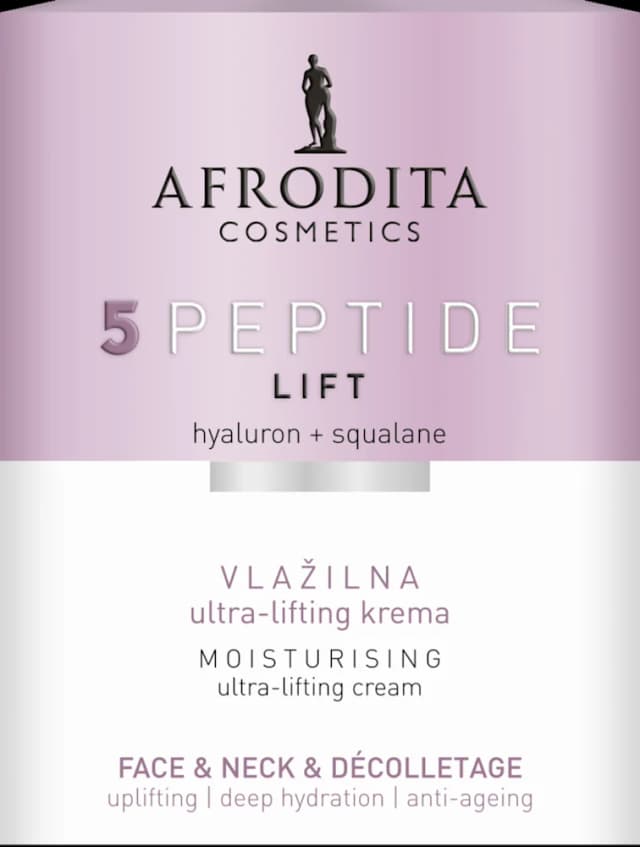 Afrodita 5 Peptide Lift Hidratantna Krema