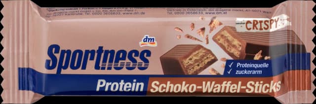 Sportness protein vafel štapići 21,5 g