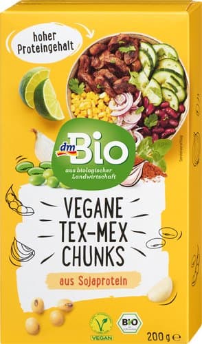dmBio veg.Tex-Mex soja komadići 200 g TT