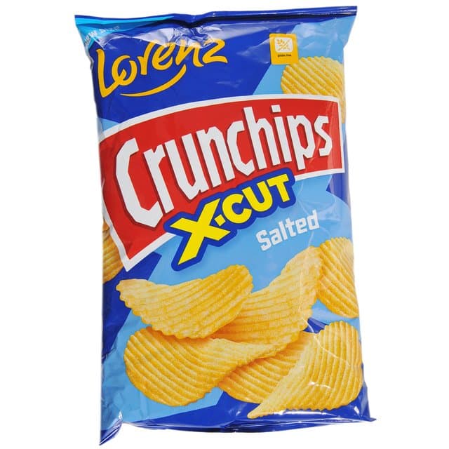 Čips Crunchips X-Cut Slani