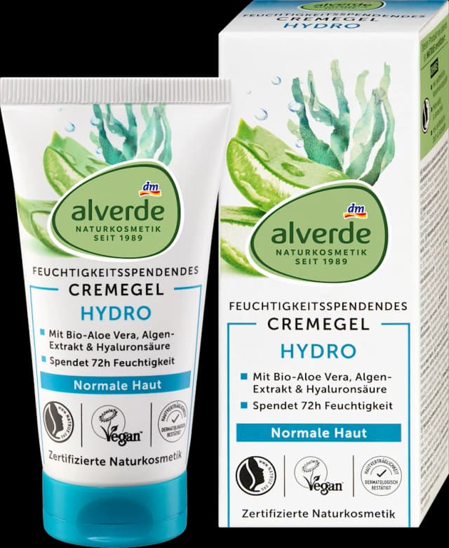 alverde krem.gel za lice hydro alge 50ml