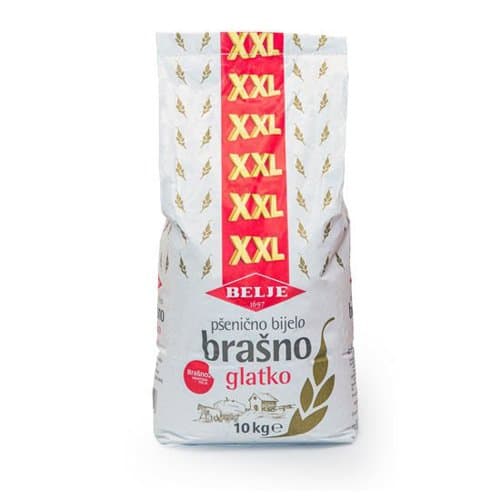 PSENICNO BRASNO GLATKO TIP 550 10 KG XXL BELJE