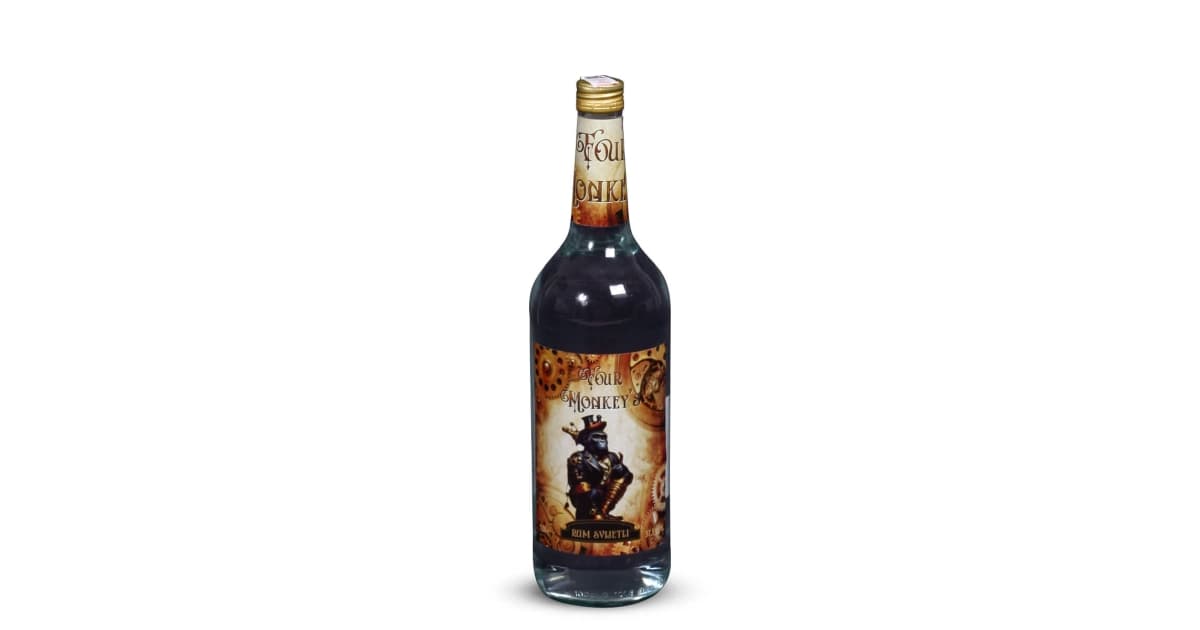 *RUM SVIJETLI FOUR MONKEY'S 1L