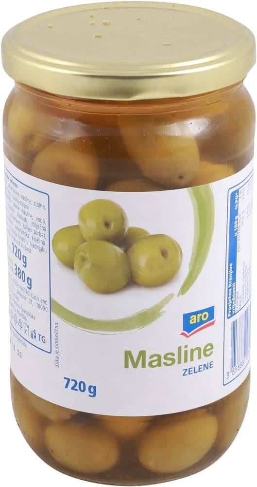 720G ARO MASLINE ZELENE S KOŠT