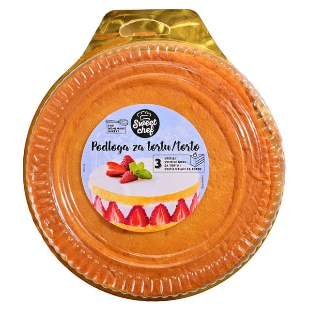 PODLOGA ZA TORTU SVIJ SWEET CHEF 400g