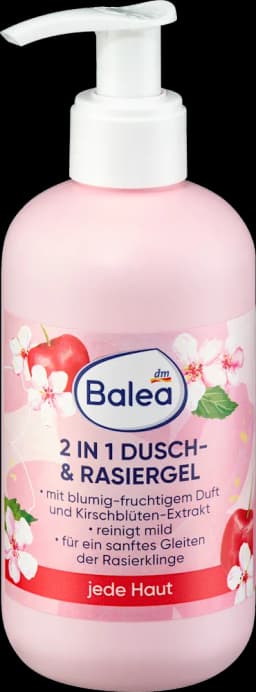 Balea gel za tuširanje i brijanje 250 ml