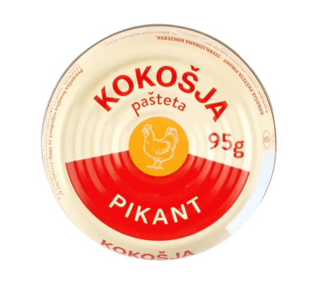 Pašteta Kokošja pikant 95g