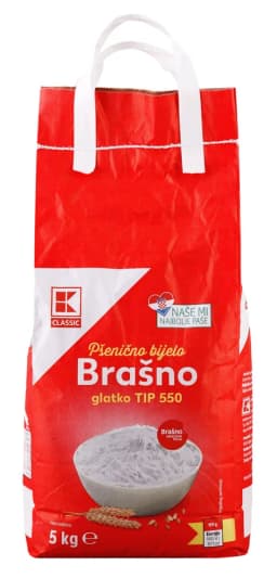 Brašno glatko 5 kom