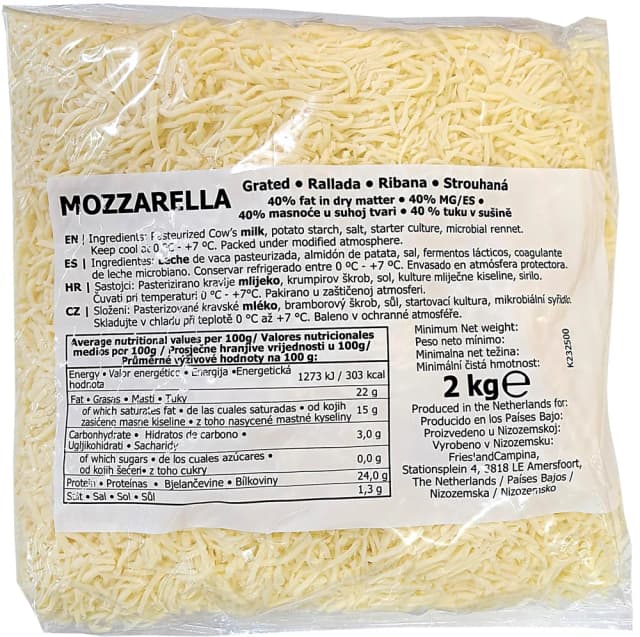 2KG RIBANA MOZZARELLA