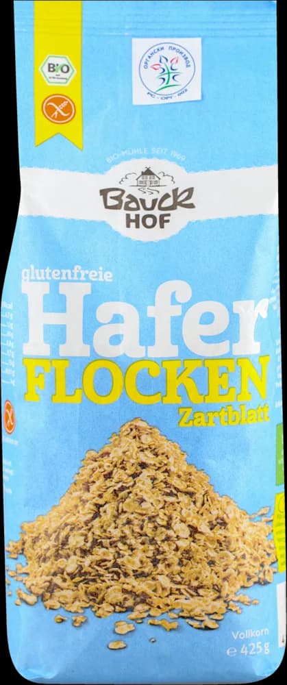 Bauckhof EKO zobene pahuljice fine 425g