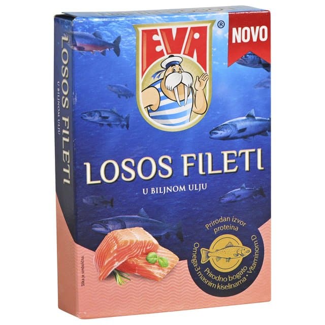 Losos fileti u biljnom ulju