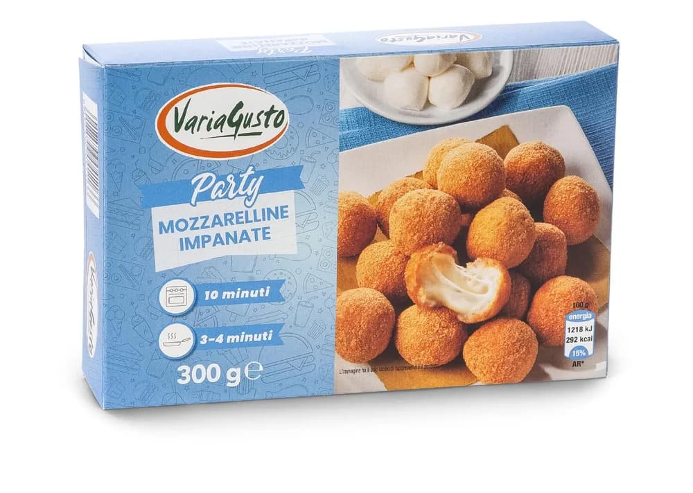 PANIRANE MINI MOZZARELLE 300g