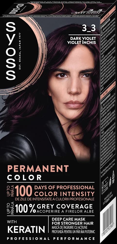 Syoss Color 3-3 Tamno Ljubičasta