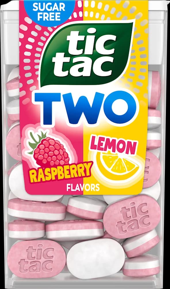 BOM TIC TAC TWO RASPB. LEMON 38,5 g