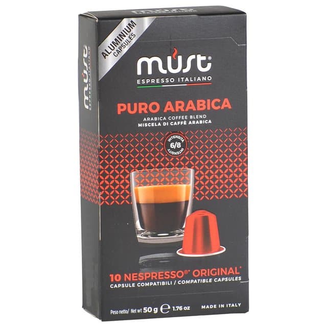 KAVA MUST PURO ARABICA NS 10/1 50g