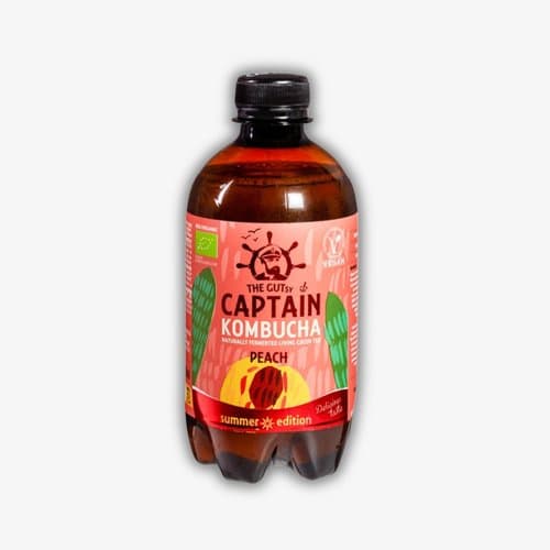 Captain Kombucha eko breskva 0,4 l