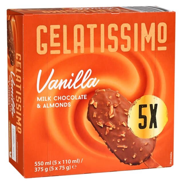 SLAD GELATISSIMO BADEM 5X110ml