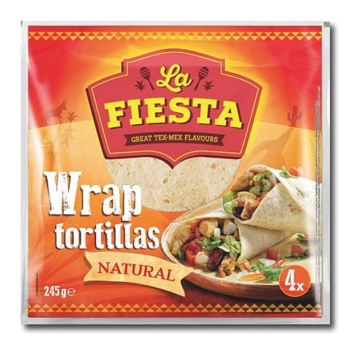 Tortilje Wrap 4x25cm