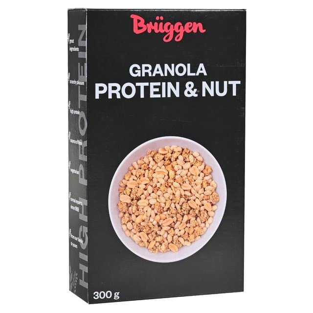 MUESLI GRANOLA PRO/NUT 300 g BRUGGEN
