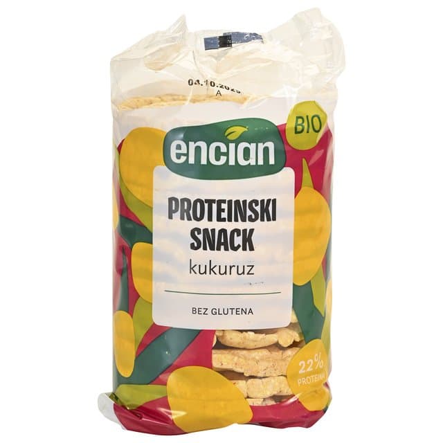 Proteinski kukuruzni snack bio