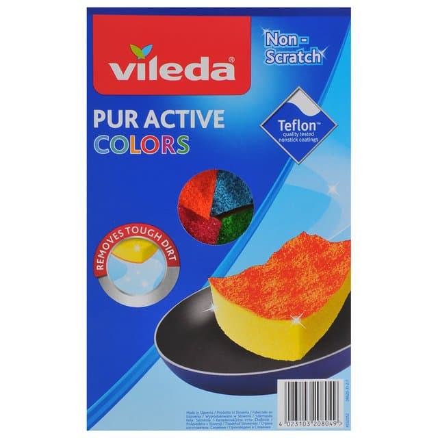 Spužva Puractive Colors 4/1