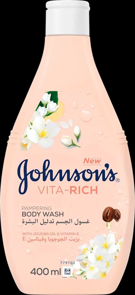 Johnson's gel/tuš Jojoba vitaminE 400 ml