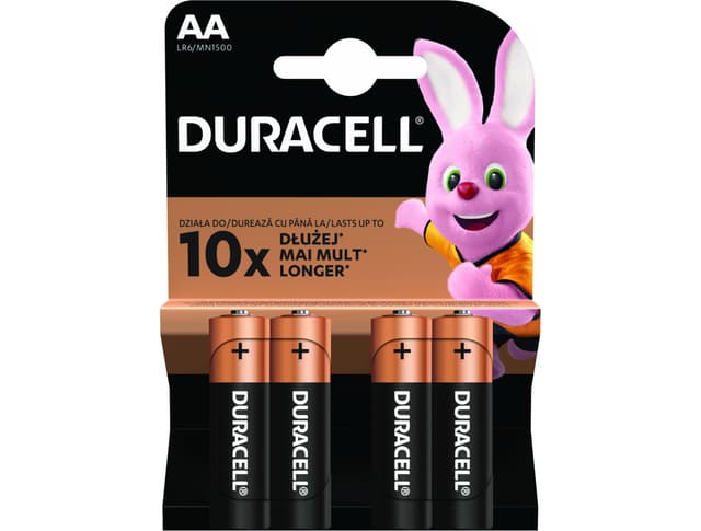 Duracell Basic AA K4 Duralock