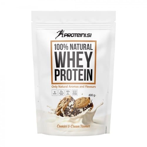 100% Natural Whey Keks i Krema