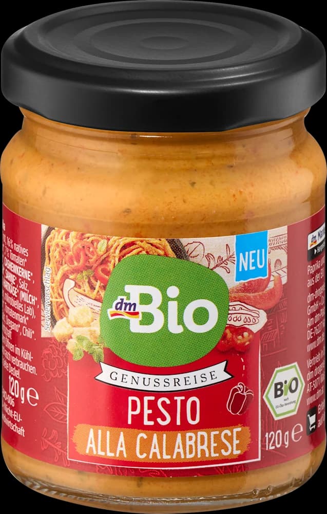 dmBio Pesto alla Calabrese 120 g