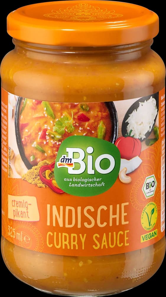dmBio umak indijski curry 325 ml