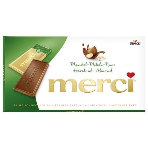 Čokolada Merci Badem i Lješnjak