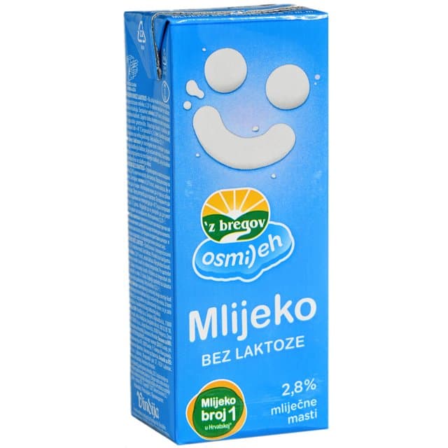 MLIJEKO 2,8% mm BEZ LAKT. ZBREGOV 0,2 l