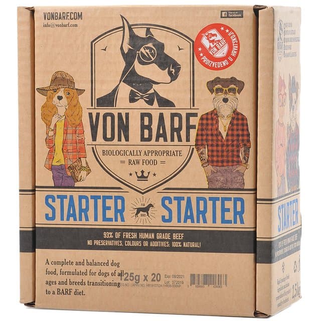 HRANA PSI VON BARF START 125 20X125g
