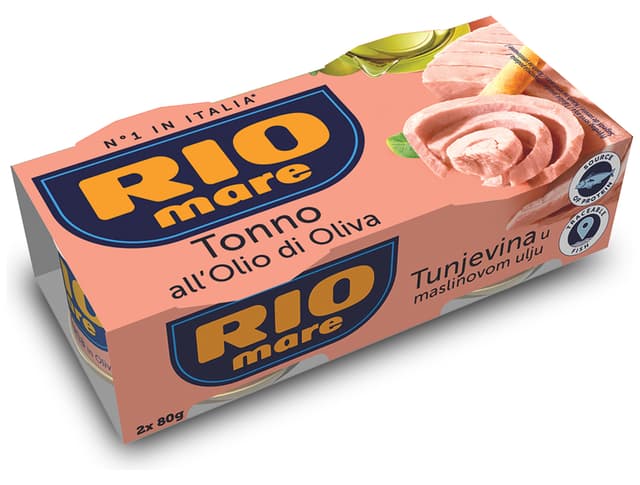 Tuna u maslinovom ulju 2x80g/52g