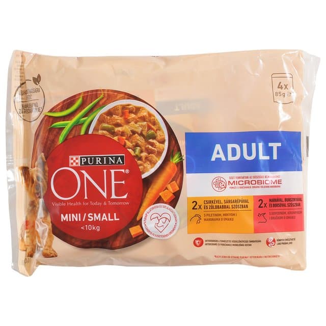 Mini Adult piletina hrana za mačke 4 × 85 g