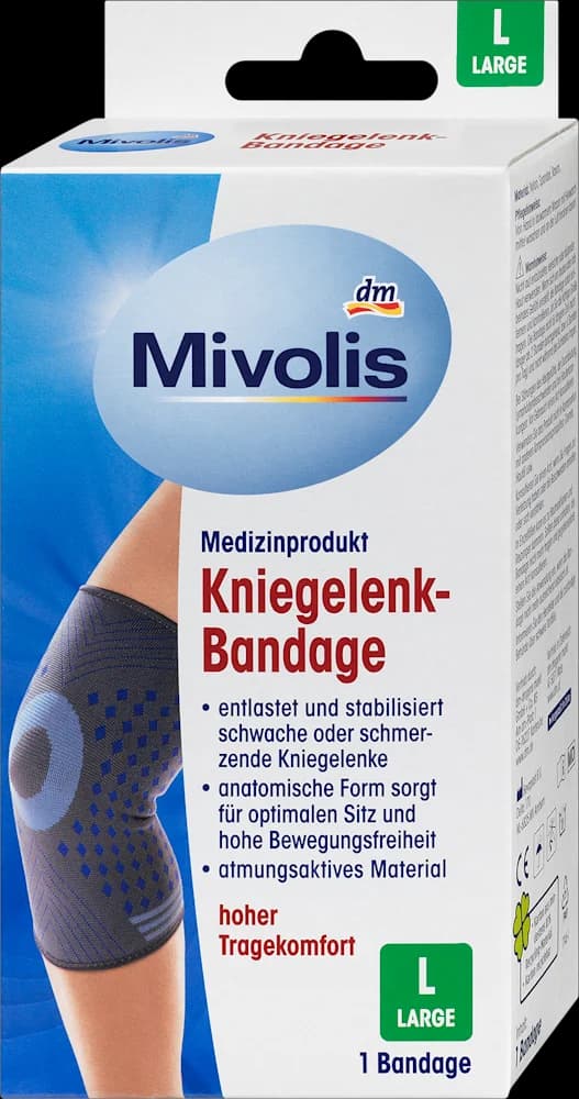 Mivolis steznik/koljeno vel. L, 1 kom.