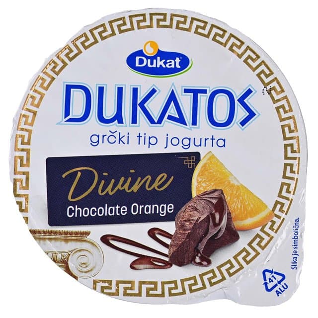 Dukatos Divine Jogurt Čokolada Naranča