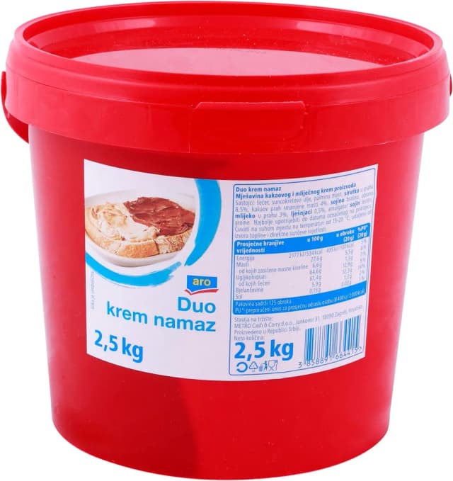 2.5KG ARO DUO KREM NAMAZ