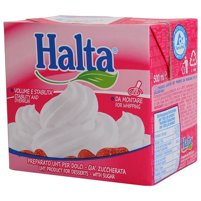 HALTA HALTA Pripremak za šlag na bazi biljne masti