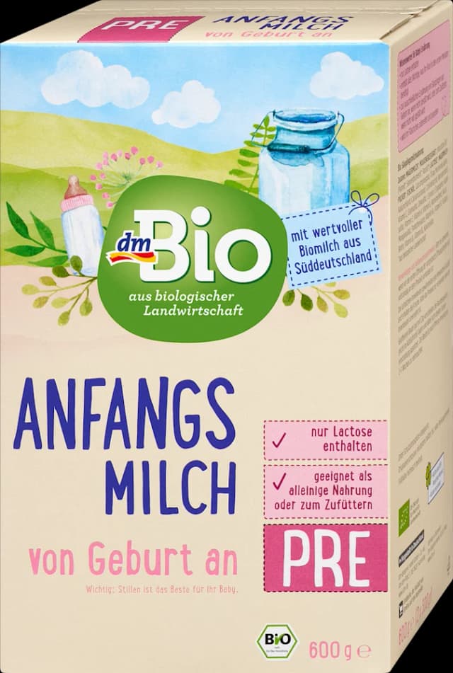 dmBio Baby PRE zamj. mlijeko 600 g