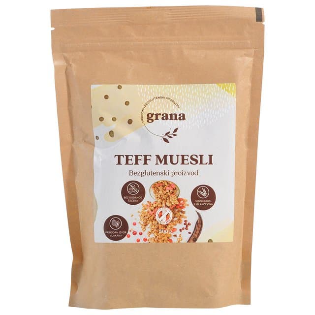 MUESLI TEFF VOĆ BG 500g GRANA
