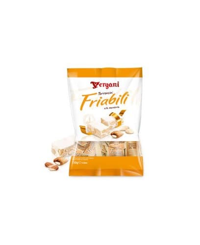 DELIKATESI TORRONCINI FRIABILI BADEM 130G VERGANI
