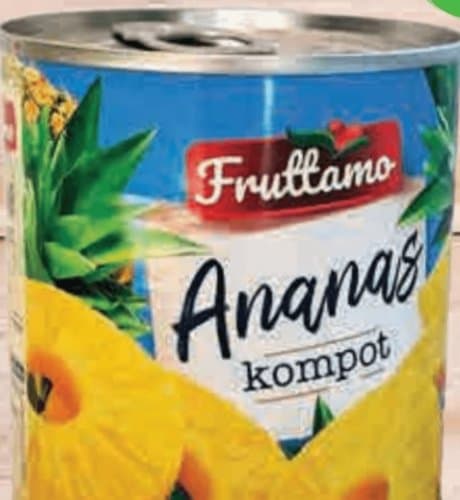 KOMPOT ANANAS KOL. FRUTTAMO 565g/340g