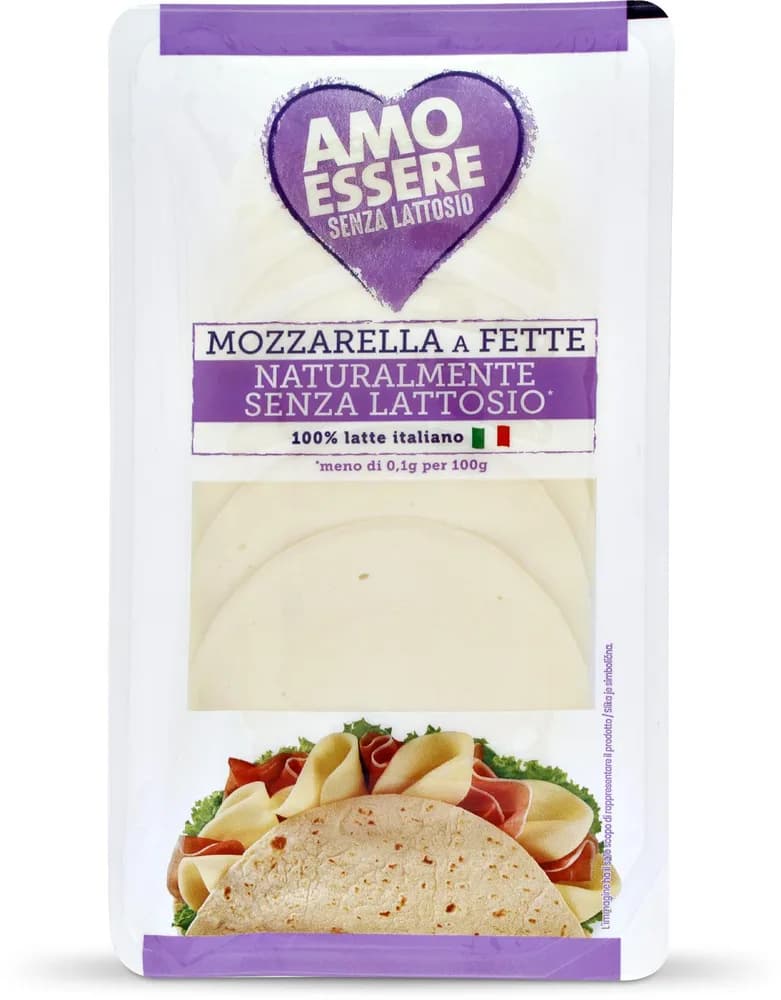 .MOZZARELLA REZANA BEZ LAKTOSE 150g