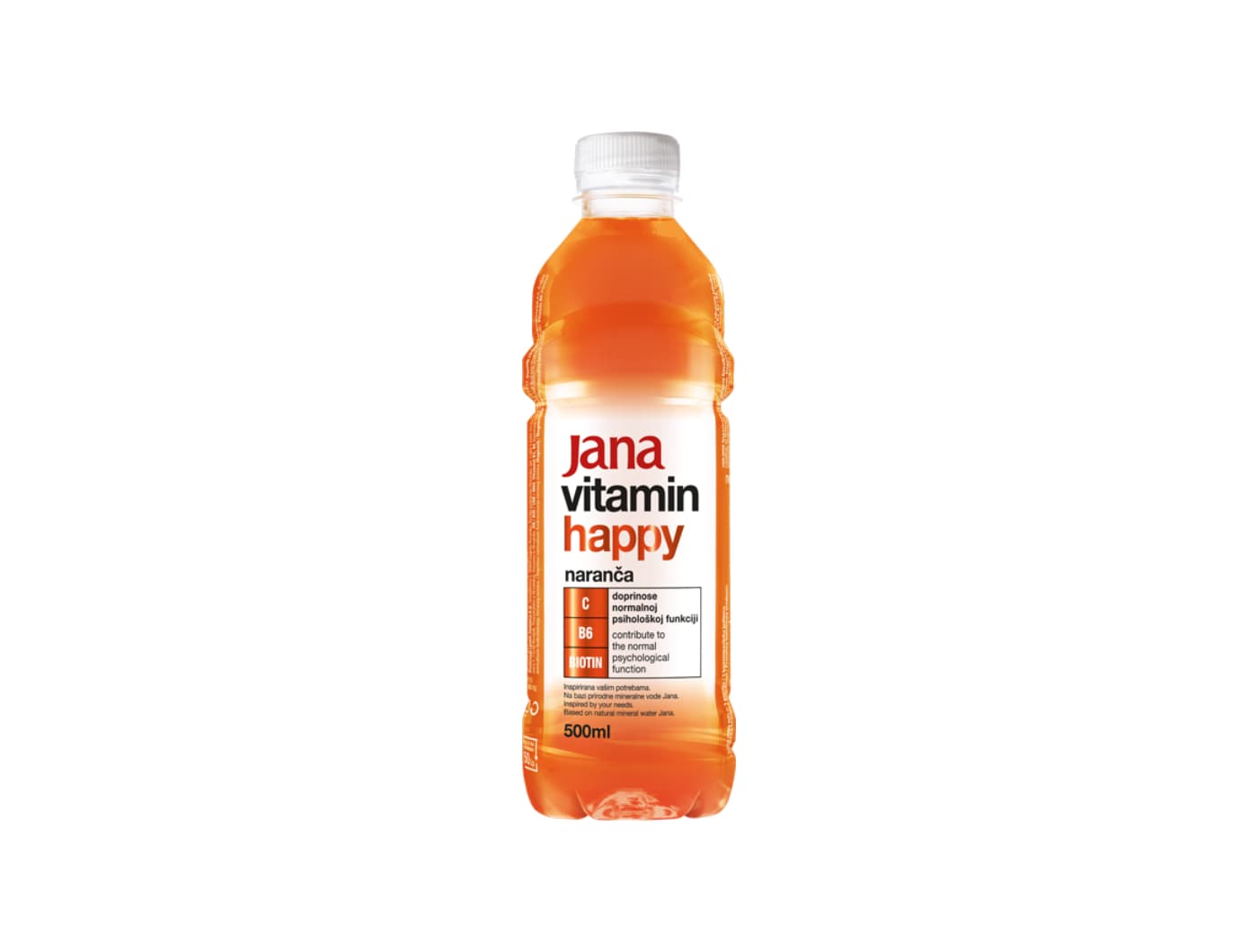 Voda Jana Vitamin Happy Naranča