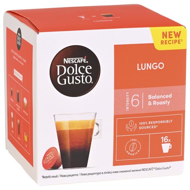 Kava Dolce Gusto Lungo