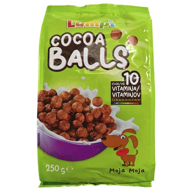 PAHULJICE LUMPI COCOA BALLS 250g