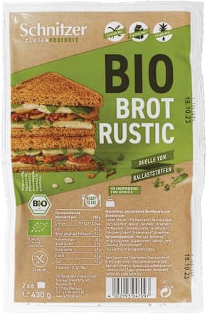 Schnitzer eko kruh kriške/classic 400g