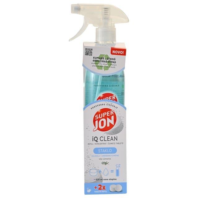 SRED SUPER JON IQ STAKLO 425 ml+2TAB